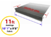 Replacement Roller and Fabric Kit for 11' Solera XL Power RV Awnings- 11 ft wide