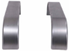 Tandem Axle Teardrop Trailer Fenders - Rounded Edges - Steel - 14" to 15" Wheels - Qty 2 - Image 4