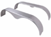 Tandem Axle Teardrop Trailer Fenders - Rounded Edges - Steel - 15" to 16" Wheels - Qty 2 - Image 3