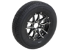 Westlake ST205/75R15 Radial Tire w 15" Eagle Aluminum Wheel - 5 on 4-1/2 - LR D - Glossy Black - Image 6