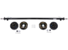 Trailer Axle w/ Electric Brakes - Easy Grease - 5 on 4-1/2 Bolt Pattern - 89" Long - 3,500 lbs - Image 2