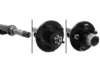 Trailer Axle with Idler Hubs - 5 on 4-1/2 Bolt Pattern - 72" Long - 2,000 lbs - Image 6
