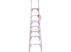 Telesteps Folding Ladder - 7' Tall - 11' Reachable Height - 250 lbs