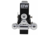 B&W Tow & Stow 3-Ball Mount - 2.5" Hitch - 7" Drop/7.5" Rise - 18K - Black - Image 3