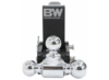 B&W Tow & Stow 3-Ball Mount - 2" Hitch - 5" Drop, 5-1/2" Rise - 10K - Black