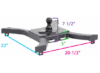 Curt Spyder Gooseneck Trailer Hitch for Fifth Wheel Rails, 25,000 lbs GTW - Image 2