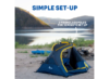 Napier Lite Pack Camping Bundle w/ Accessories - 2 Person - 7-1/4" x 6-3/4" - Blue - Image 5