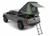 Thule Basin Wedge Rooftop Tent and Cargo Box - 2 Person - 600 lbs - Black and Olive Green