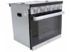 Furrion Propane RV Range with Glass Cover - 3 Burners - 21" Tall - Stainless Steel - Image 3