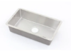Better Bath RV Kitchen Sink - Single Bowl - 25" Long x 15" Wide - Stainless Steel