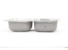 LaSalle Bristol Double Bowl RV Kitchen Sink - 33" Long x 19" Wide - Stainless Steel - Image 6