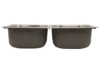 Better Bath RV Kitchen Sink - Double Bowl - 27-1/8" Long x 16-1/8" Wide - Stainless Steel - Image 4