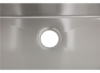 Better Bath RV Kitchen Sink - Single Bowl - 27" Long x 16-1/2" Wide - Stainless Steel - Image 6