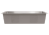Better Bath RV Kitchen Sink - Single Bowl - 27" Long x 16" Wide - Stainless Steel - Image 3