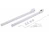 Solera Hybrid Universal Arms for Manual Crank-Style RV Awnings - 69" Long - White - Image 7