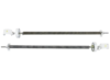Solera Classic Universal Arms for Manual Pull-Style RV Awnings - 81" to 96" Long - White - Image 9