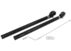 Solera Hybrid Universal Arms for Manual Crank-Style RV Awnings - 69" Long - Black - Image 7