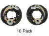 Electric Trailer Brakes - 7" - Left/Right Hand Assemblies - 2,000 lbs - 10 Pairs