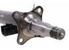 Dexter Trailer Axles - 7359765 3500 lbs 95 Inch Hub Face Spindles Only 80 Inch Spring Center No Drop or Lift No Hubs Leaf Spring Suspension Dexter EZ Lube Spindles Round trailer axle beam measures 95" from hub face to hub face (when hubs - sold separately - are mounted) and 80" from spring center to spring center. E-Z Lube spindles make it easy to lubricate bearings (sold separately).   Features:  Round axle beam acts as part of your trailer's suspension system Replace an axle on your trailer Fabricate a suspension to fit your application High-strength steel construction Bend in axle creates zero camber angle for even road-to-tread contact across the width of your trailer's tires Best for straight-line acceleration and steady, controlled towing Underslung design - spring seats welded to underside of axle for mounting leaf springs (sold separately) Low ride height makes it easier to load and unload your trailer Straight, E-Z Lube spindles - no drop Built-in grease zerks for simple lubrication Spring seats, brake flanges, and spindles are welded on Made in the USA   Specs:  Weight capacity: 3,500 lbs Hub-face-to-hub-face length: 95" Spring-center-to-spring-center length: 80" Tubing outer diameter: 2-3/8" Bearings (sold separately): Inner bearing: L68149 Outer bearing: L44649 Brake flange configuration: 4 bolt Limited 5-year warranty   Axle Dimensions Hub Face and Spring Center Measurements on Standard Trailer Axle  There are multiple ways to measure the length of an axle beam, but the hub-face-to-hub-face and spring-center-to-spring-center lengths are the most accurate. Hub face (A) refers to the length of the axle measured from the base of one wheel stud to the base of the wheel stud on the opposite side of the axle (when hubs are mounted on the beam).   The spring center (B) is the approximate width of your trailer. It is measured from the center of the spring seat on one side of the axle to the center of the seat on the other. This axle beam comes with the spring seats welded on.   If you are replacing your trailer's axle, you should be able to figure out which type you need by determining your trailer's capacity, the bolt pattern of your wheels, the brake type and the aforementioned lengths.   E-Z Lube Spindles Make Lubrication Simple The E-Z Lube spindles on this axle are meant to work with E-Z Lube-compatible hubs to make lubricating your bearings quick and easy. Each E-Z Lube spindle has a zerk fitting on the end. And every E-Z Lube hub comes with a grease cap that has an easy-to-remove rubber plug. Just pop out the plug on the cap to access the zerk on the spindle. When you inject grease into the zerk with a grease gun, the grease will flow to both the inner and outer bearings of the hub, lubricating the bearings and forcing out old, ineffective grease. Once you see new grease beginning to be pushed out, you know that your bearings are fully lubricated. This means that you can lubricate the bearings without the mess of taking apart the entire assembly.   Dexters Dexters are made of high-strength steel and come with spindles and spring seats welded on. The spring seats are attached to the underside of the axle so that the leaf springs (sold separately) can mount beneath the axle. The result of this underslung design is a trailer that rides a bit lower for quick and easy loading and unloading.   Each axle is manufactured to create a certain camber angle. This ensures that the angle of the wheels is correct for your towing needs. Because the primary concern when towing is maintaining controlled, in-line movement, each axle is made so that your trailer's tires will run along the pavement evenly, with contact across the width of the tread. The result is excellent straight-line acceleration for steady, in-line tracking. You might notice the bend near the center of the axle; this is what ensures the proper camber angle. Having the center ride a bit higher and the sides of the axle bent lower allows the axle to give just enough to compensate for the load. - Image 3