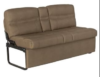 Sofa Lippert Components 2020129835 Thomas Payne Furniture, Jack Knife, 62" Width x 30" Depth x 34" Height Overall, 59" Width x 20" Depth x 19" Height Seating Surface Size, 59" Width x 42" Depth x 19" Height Sleeping Surface Size, Seating For 2, Grummond,