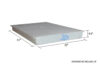 Water Tank 32″W x 51″L x 4.5″H (27 Gallon) Model #W1239 with No Fittings