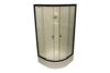 36″ Round Shower Door with Obscured Glass – Dark Oil Rubbed Bronze - Image 2