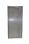 30″ Pivot Shower Door – Satin Nickel