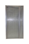 36″ Pivot Shower Door – Satin Nickel