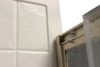 32″ Round Shower Door with Obscured Glass – Nickel - Image 3
