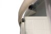 34″ Round Shower Door with Clear Glass – Nickel - Image 3