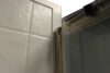 34″ Round Shower Door with Clear Glass – Nickel - Image 5
