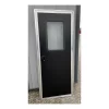 72"x28" Black Fiberglass Square Top Entrance Door - Image 3
