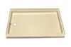 24″ x 36″ Shower Pan – Left Hand Drain – Parchment