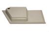 23.875″ x 49.5625″ Slant Angle Shower Pan – White - Image 2