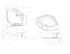 32″ Hex Pan with Round Front – Memphis - Image 2