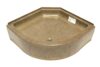 32″ Hex Pan with Round Front – Clay