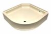 34″ Hex Pan with Round Front – Parchment