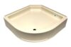 36″ Hex Pan with Round Front – Parchment