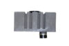 24″ x 50″ Slant Angle Combo Pan – Right Hand Drain – White-with Holding Tank - Image 3