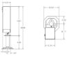 EQ Systems 8065M TJ Series Single Leg Hydraulic Bumper Pull Tongue Jack System - 6,000 lbs - Image 3