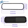 Camper RV Window 42" X 12" Horizontal Sliding Replacement Glass with Trim Ring - Image 5