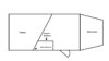 23.875″ x 49.5625″ Slant Angle Shower Pan – White - Image 3
