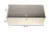 Economy Dual Battery Box with Latch