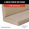 RV Dinette Replacement Cushions, 38" Wide - Image 3